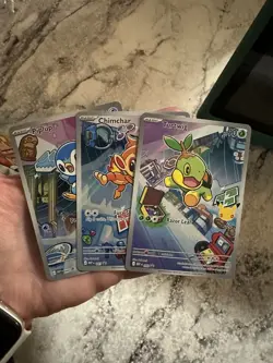 Pokemon 2026 First Partners Lot Piplup Chimchar Turtwig Collectible - Image 1