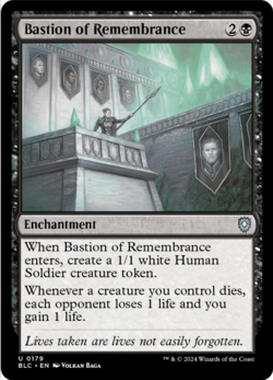 Bastion of Remembrance Commander: Bloomburrow Regular - Image 1