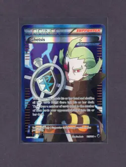 Ghetsis (Team Plasma) Full Art 115/116 BW: Plasma Freeze Holo Pokemon - Image 1