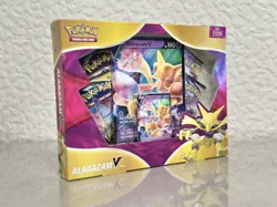Pokemon TCG Alakazam V Box New And Factory Sealed 4 Booster Packs Evolving Skies - Image 2