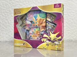 Pokemon TCG Alakazam V Box New And Factory Sealed 4 Booster Packs Evolving Skies - Image 3