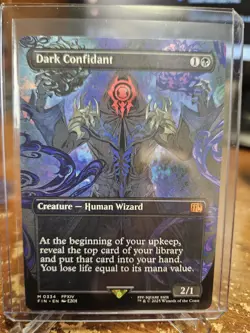 Magic: The Gathering Final Fantasy Dark Confidant (Borderless) Regular #0334 - Image 1