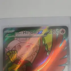 Pokemon Ethan's Ho-Oh EX 209/182 Sv10 Destined Rivals Ultra Rare Full Art Holo - Image 3