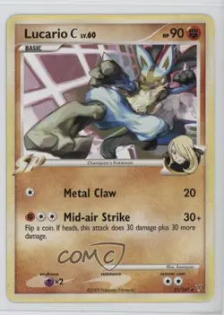 Lucario C Pokemon Platinum Supreme Victors #31 2009 - Image 1