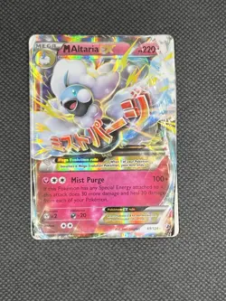 Pokemon TCG | Mega Altaria EX 69/124 | XY Fates Collide | Heavy Damage | Vintage - Image 1