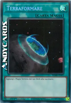 TERRAFORMARE • (Terraforming) • Segreta • BLMR IT087 • 1Ed • Yugioh! • ANDYCARDS - Image 1