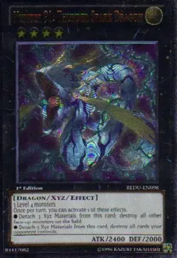 Yugioh! LP Number 91: Thunder Spark Dragon - REDU-EN098 - Ultimate Rare - 1st Ed - Image 1