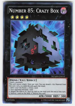 Number 85: Crazy Box Super Rare Number Hunters NUMH-EN033 NM - Image 1