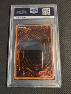 Yugioh Polymerization LOB-059 1st Edition Super Rare Glossy PSA 9 Mint! - Image 2