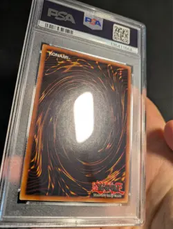 Yugioh Polymerization LOB-059 1st Edition Super Rare Glossy PSA 9 Mint! - Image 4