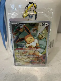 Evee 173 Black Star Promo Pokemon Card Prismatic Evolutions SEALED Near Mint - Image 1