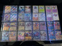 Pokemon Binder Lot of 144 Cards EX Shiny Vault Full Art And More - Image 3
