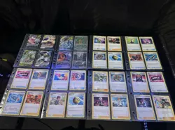 Pokemon Binder Lot of 144 Cards EX Shiny Vault Full Art And More - Image 5