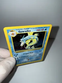 Pokemon Gyarados Base Set Holo Rare 6/102 English 1999 WOTC Card - Image 4