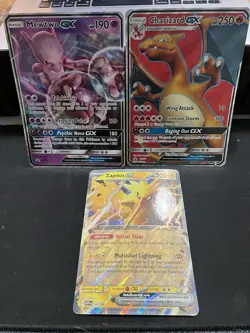 Jumbo Pokemon Card Collection Lot Full Arts Sir Holos TCG Charizard Mewtwo - Image 1
