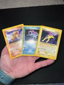 Legendary Dogs Set Lot Pokemon Card Collection Vintage Neo Suicune Entei Raikou - Image 1