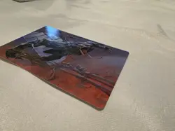 MTG Marvel Spider-Man Venom Art Card - Gold Signature NM #0012 - Image 3