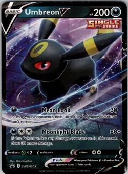 Umbreon V Promo SWSH: Sword & Shield Promo Cards SWSH203 MP Holo - Image 1