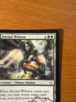 MTG Artist Proof Signed 41/50 ETERNAL WITNESS Terese Nielsen Mint Fifth Dawn - Image 3