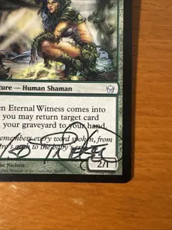 MTG Artist Proof Signed 41/50 ETERNAL WITNESS Terese Nielsen Mint Fifth Dawn - Image 5