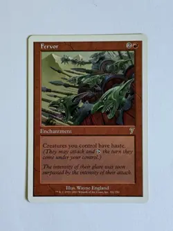 Fervor 7th Edition Regular MTG Magic The Gathering - Image 1
