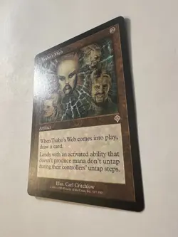 Tsabo's Web - Invasion Rare - LP - Magic: The Gathering MTG (#1) - Image 2