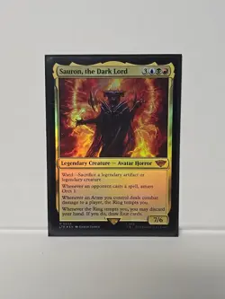 Sauron, the Dark Lord Lord of the Rings LP 224 Foil - Image 1