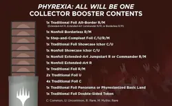 Magic: The Gathering • Phyrexia: All Will Be One • Collector Box (12) • Sealed! 195166185163 - Image 3