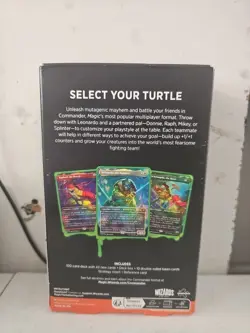 Magic the Gathering Teenage Mutant Ninja Turtles Turtle Power! Commander Deck - Image 2