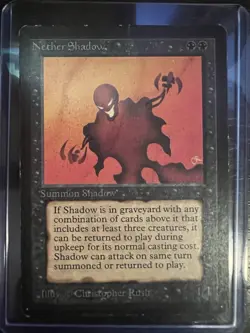 MTG Nether Shadow | Beta Edition | LP - Image 1