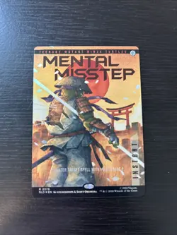 🌟 Mental Misstep FOIL MTG TMNT Secret Lair 🌟 - Image 1