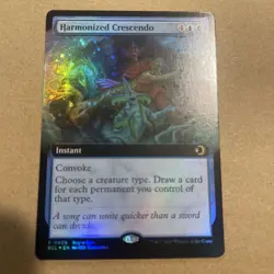 Harmonized Crescendo (Foil) Buy-A-Box Promo MTG Lorwyn Eclipsed - Image 1