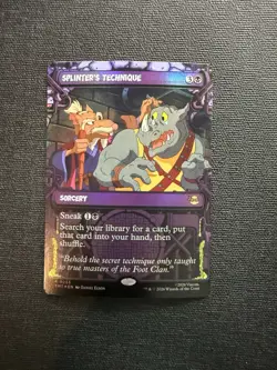 Splinter's Technique (Showcase) Teenage Mutant Ninja Turtles Foil - Image 1