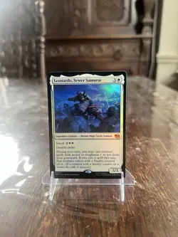 Leonardo, Sewer Samurai Teenage Mutant Ninja Turtles Foil - Image 1