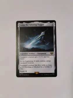 Sting, the Glinting Dagger - Universes Beyond: The Lord of the Rings LTR MTG - Image 1
