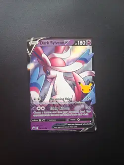 Dark Sylveon V SWSH134 Celebrations Promo NM Pokemon Card - Image 1