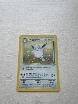 Pokemon TCG Wigglytuff Holo Rare Card 19/130 Base Set 2 - Image 1
