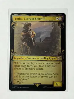 Lotho, Corrupt Shirriff Foil LTR 664 (MTG LOTR Tales of Middle Earth 2023) - Image 1