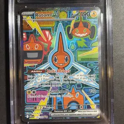 CGC 10 ROTOM EX 126 PHANTASMAL FLAMES SPECIAL ILLUSTRATION RARE POKEMON GEM MINT - Image 2