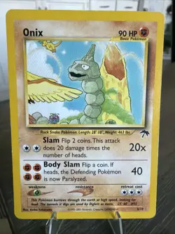 Pokemon TCG Southern Islands Onix Card 3/18 - Image 1