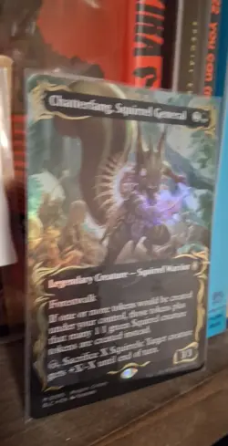 Chatterfang, Squirrel General (Borderless) (Raised Foil) Pack To Sleeve - Image 3