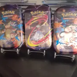Pokemon TCG Mega Evolution Mini Tin Lot x3 • Sealed • Rare Collectible Set - Image 2