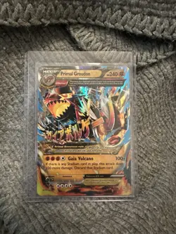 Pokemon Primal Groudon EX Full Art Ultra Rare Holo Omega 86/160 XY Primal Clash - Image 1