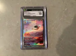 Pokemon TCG Charizard EX Scarlet & Violet 151 Card 199/165 CGC 10 Gem Mint - Image 1
