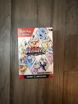 Pokemon TCG Prismatic Evolutions Booster Bundle Sealed - Image 1