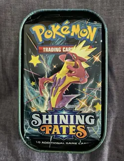 Pokemon Shining Fates Sealed 4-Pack Lot in Eevee Collector Box – Unopened - Image 2