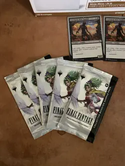 5x Final Fantasy Collector Booster Sample Pack Factory Sealed NEW - Image 1