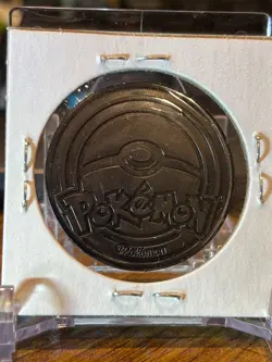 Pokemon TCG flip coin Mega Mawile silver cracked ice Premium Collection 2016 - Image 2