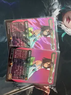 Yuna, Hope of Spira Surge Foil Borderless And Foil Borderless, Japanese - Image 1