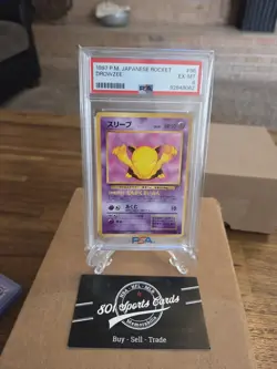 1997 Japanese Rocket Drowzee #96 PSA 6 Pocket Monsters Vintage Pokemon - Image 1